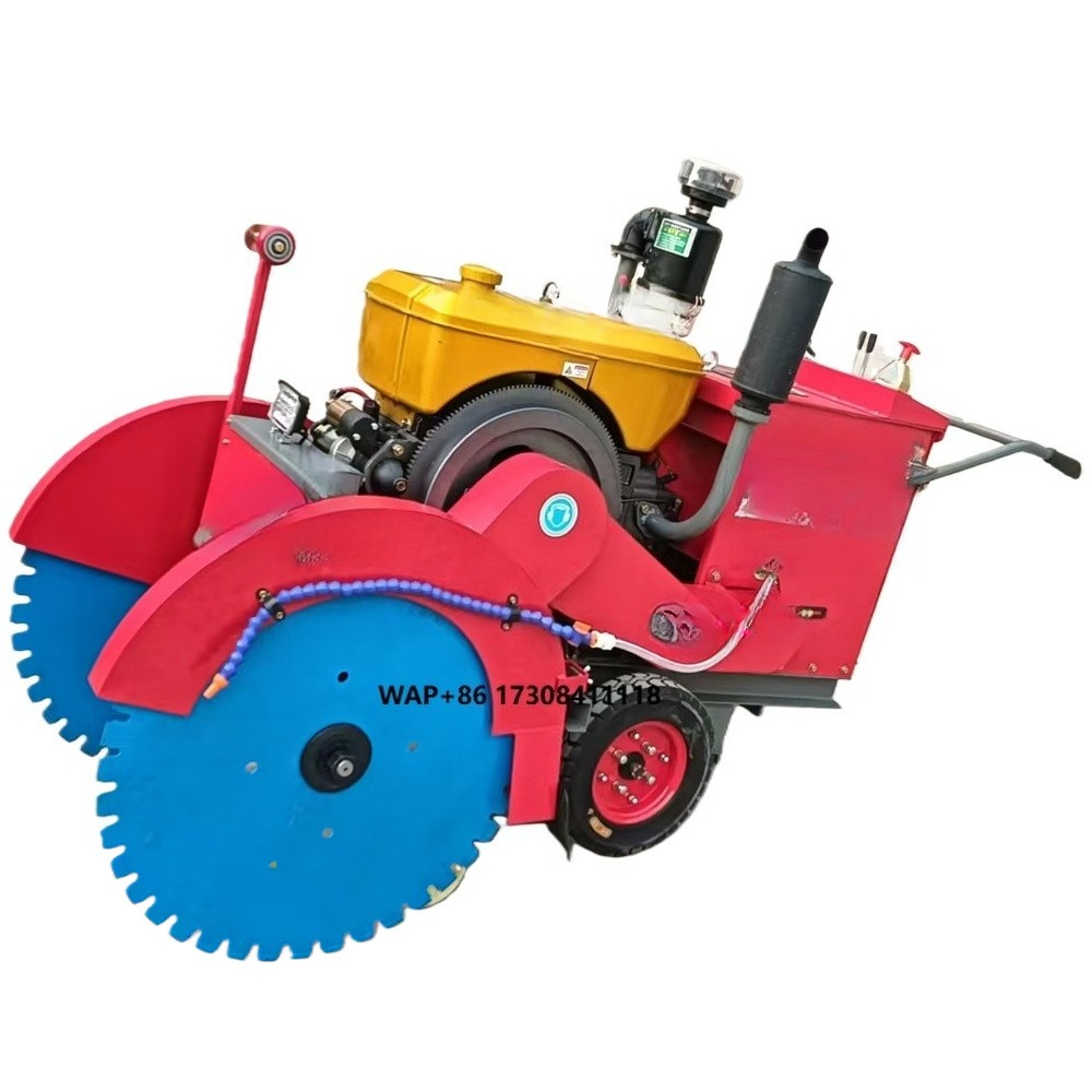 Electric Concrete Cutter - Motor-Fernbedienungs-Straßenschneidemaschine, automatischer Betonschneider, Säge, Raupen-Typ