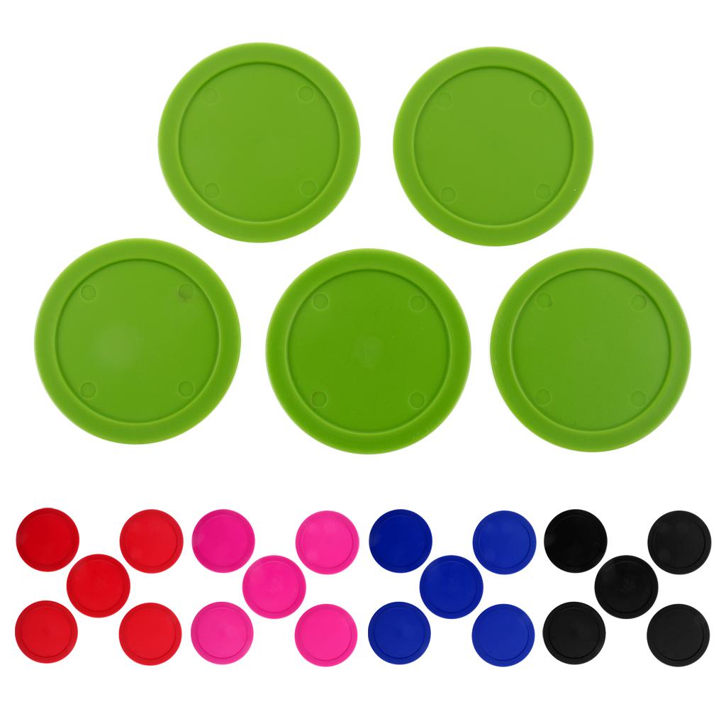 Heavy Equipment Games - Air-Hockey-Tisch Zubehör Plastik-Puck-Set Robuste Spielausrüstung für