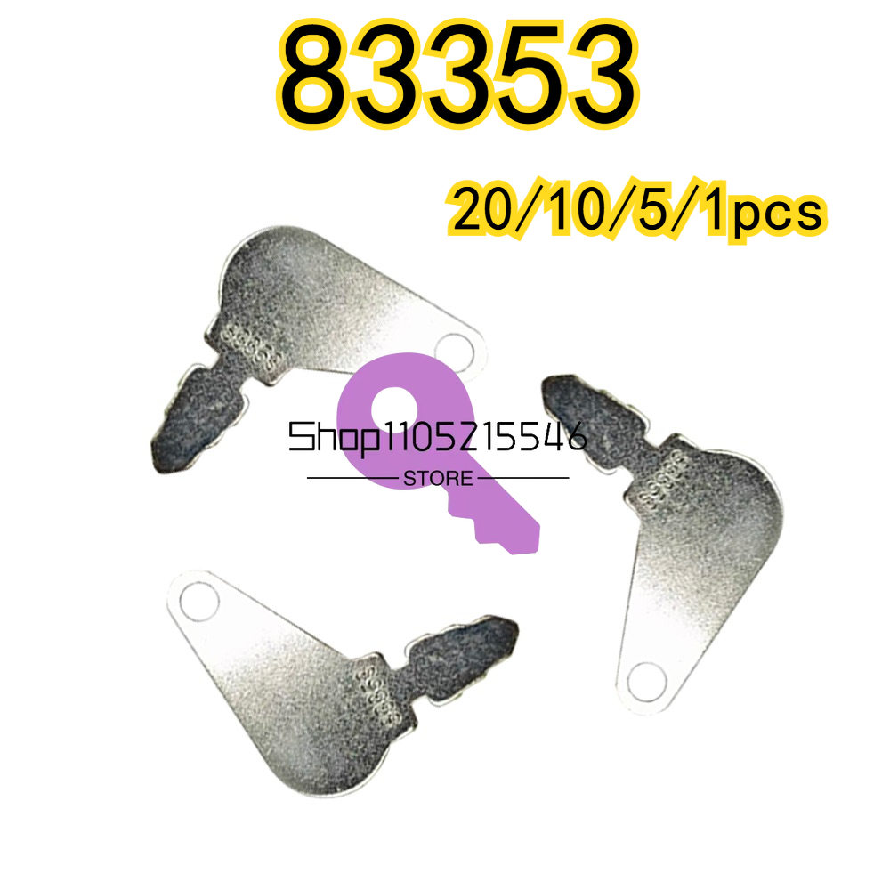 Heavy Equipment Key Set - 20/10/5/1 Stück neue 83353-Schlüssel für Kubota-Konstruktion,