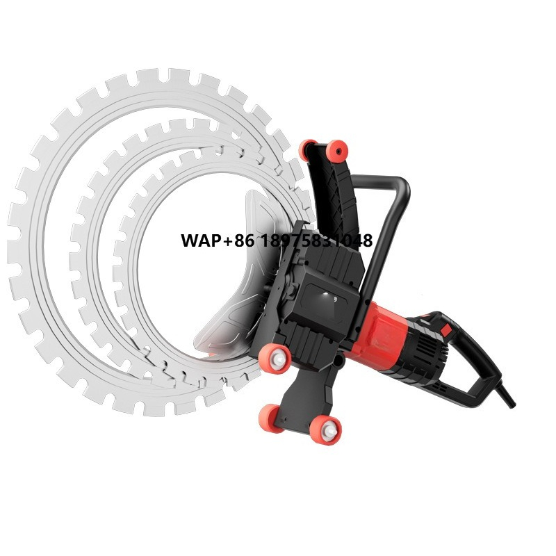 Electric Concrete Cutter - Hochfrequenz-Staubfreie Kreissäge, Neue Handgeführte Elektromotor-Tür- und