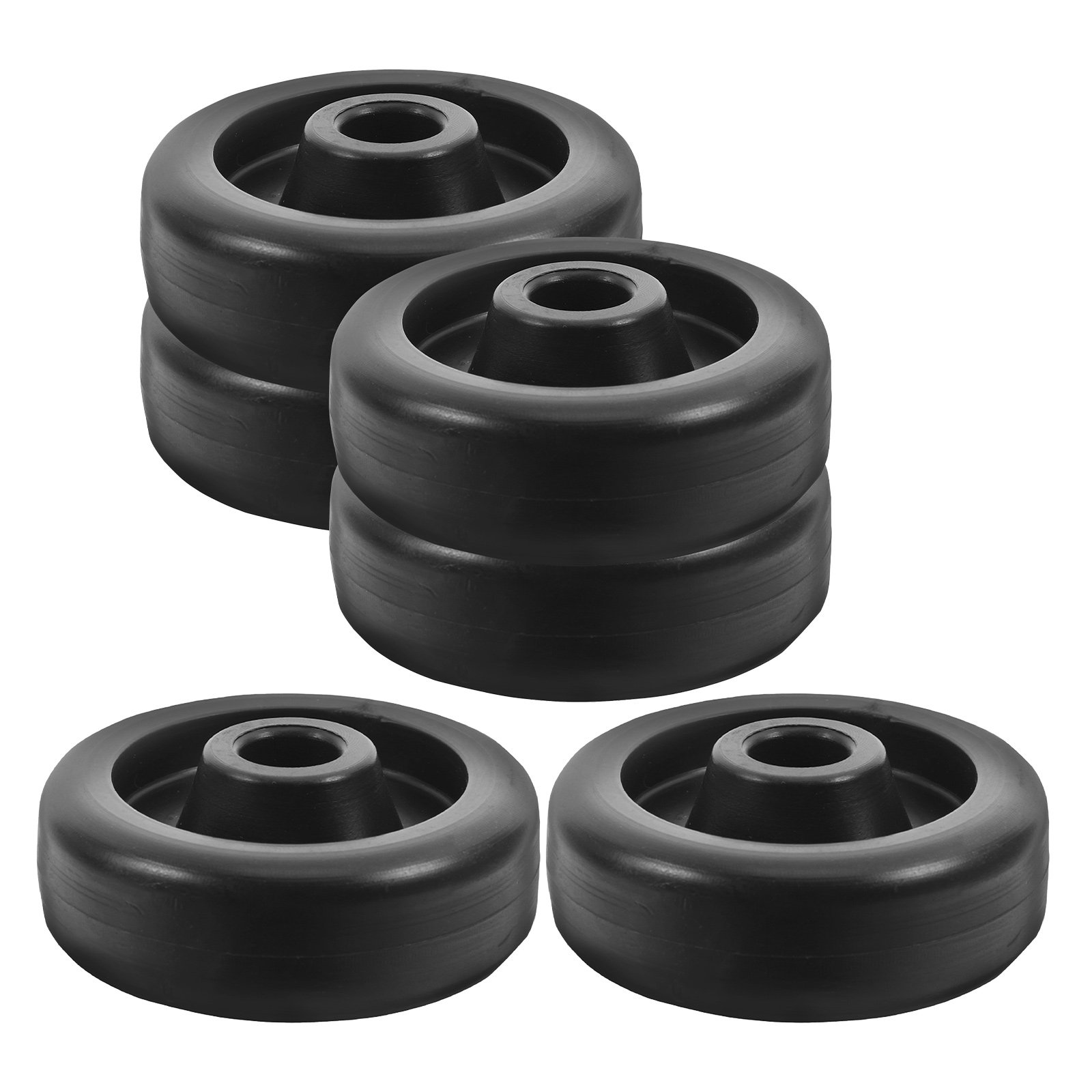 Heavy Equipment Attachments - 6-teiliges Fitnessgeräte-Rollensystem, Hochleistungs-Seilzugsystem, Fitnesszubehör, universelle Ersatzkabel-Maschinenbefestigungen,