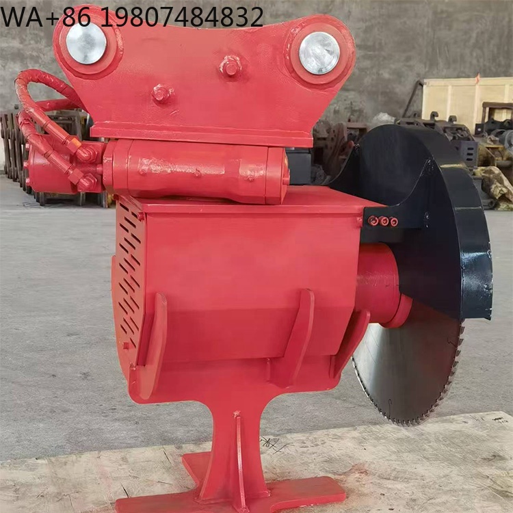 Electric Concrete Cutter - Baggermontierte Diamant-Hydrauliksäge Hochpräziser Gesteins- und Betonschneider