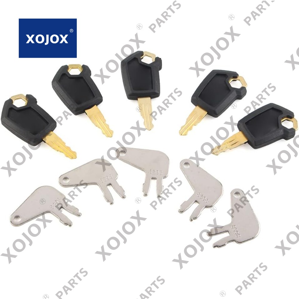 Heavy Equipment Key Set - XOJOX GZYF Heavy Equipment Baumaschinen Zündschlossschlüssel,