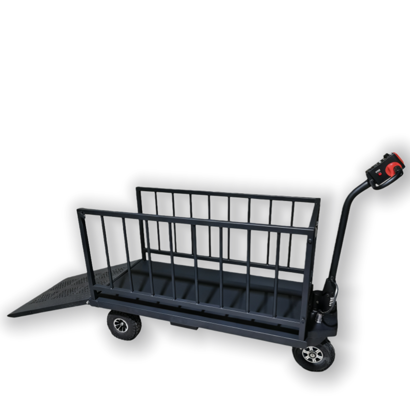 Heavy Equipment Logistics - Elektrischer Schwerlast-Klappbarer Stahl-Plattformwagen 500kg Tragfähigkeit OEM