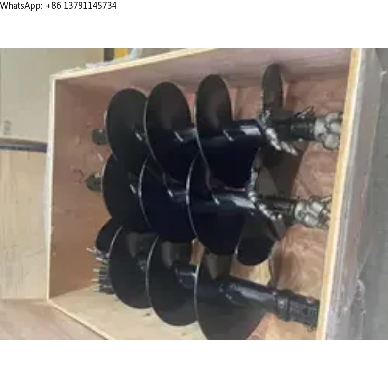 Post Hole Digger - Hydraulischer Erdbohrer für Kompaktlader und Baggerlader