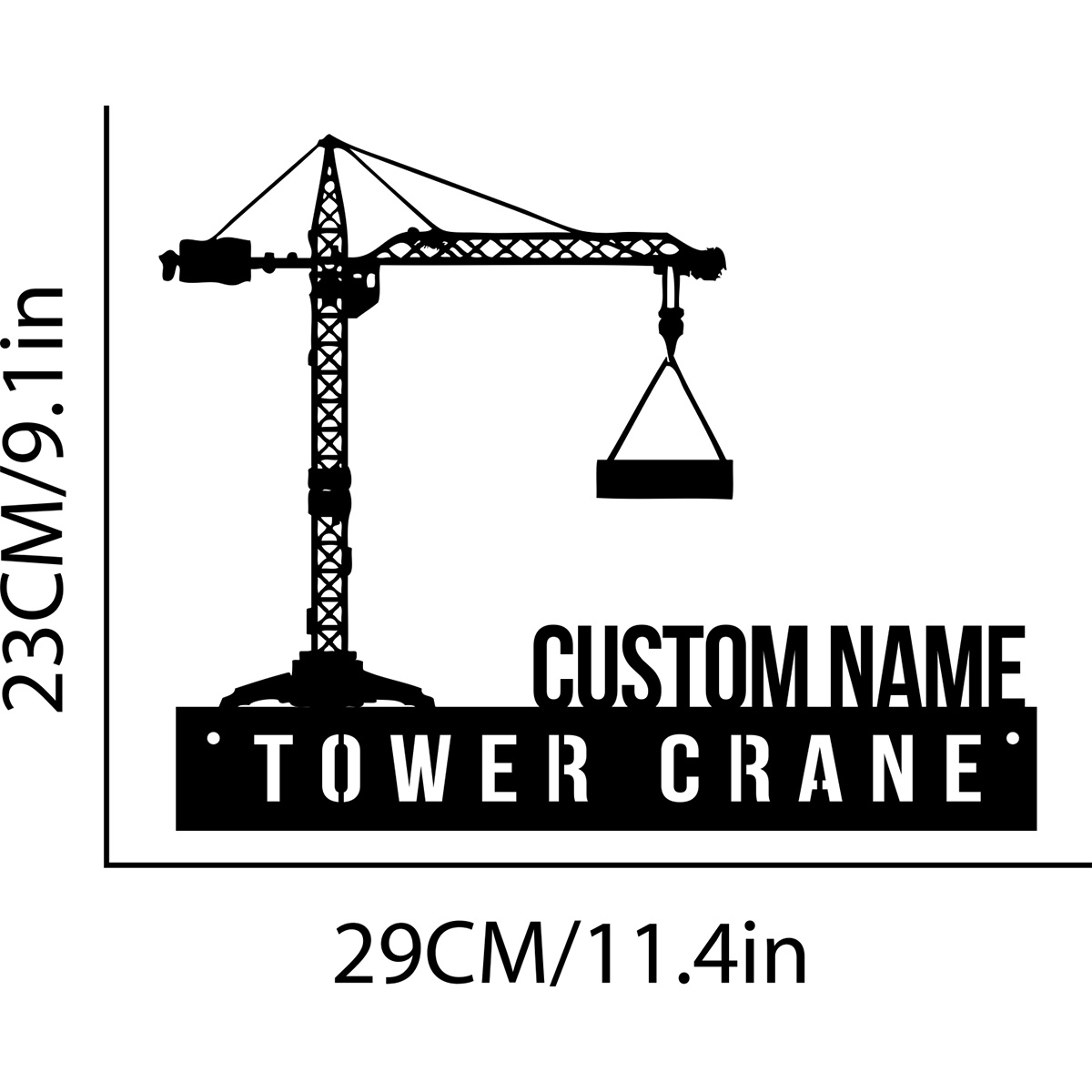 Benutzerdefinierte Turm Kranic – Heavy Equipment Names Bewertung und Preis