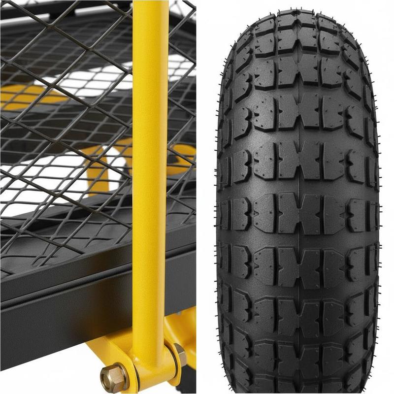 Stahl-Gartenwagen 900 lbs für  – Heavy Equipment Transporter Bewertung und Preis