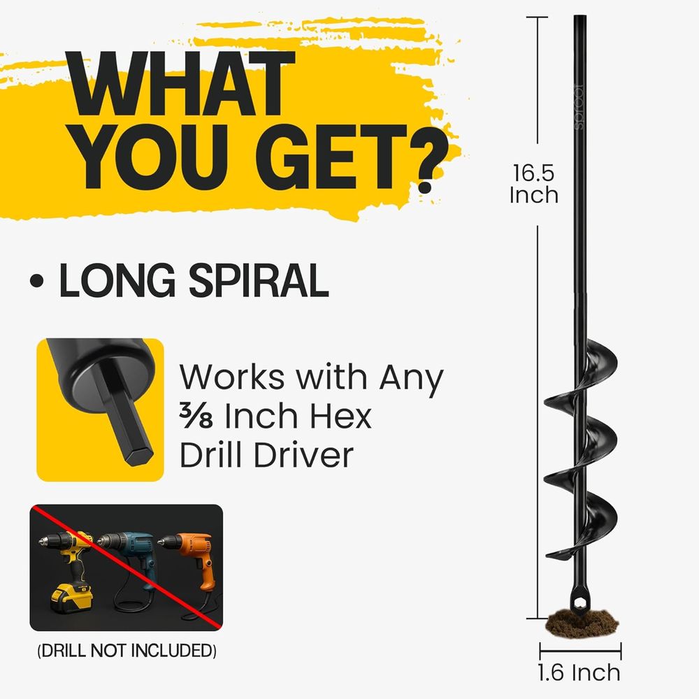 Garten-Erdbohrer oder Pflanzbo – Post Hole Digger Bewertung und Preis