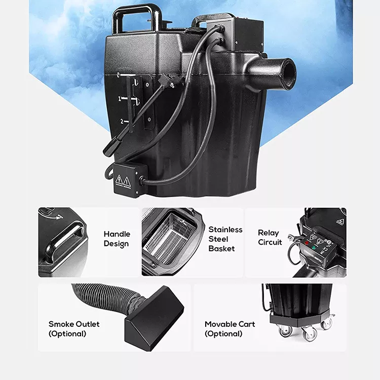 3500W Bodennebelmaschine für T – Heavy Equipment In Chinese Bewertung und Preis
