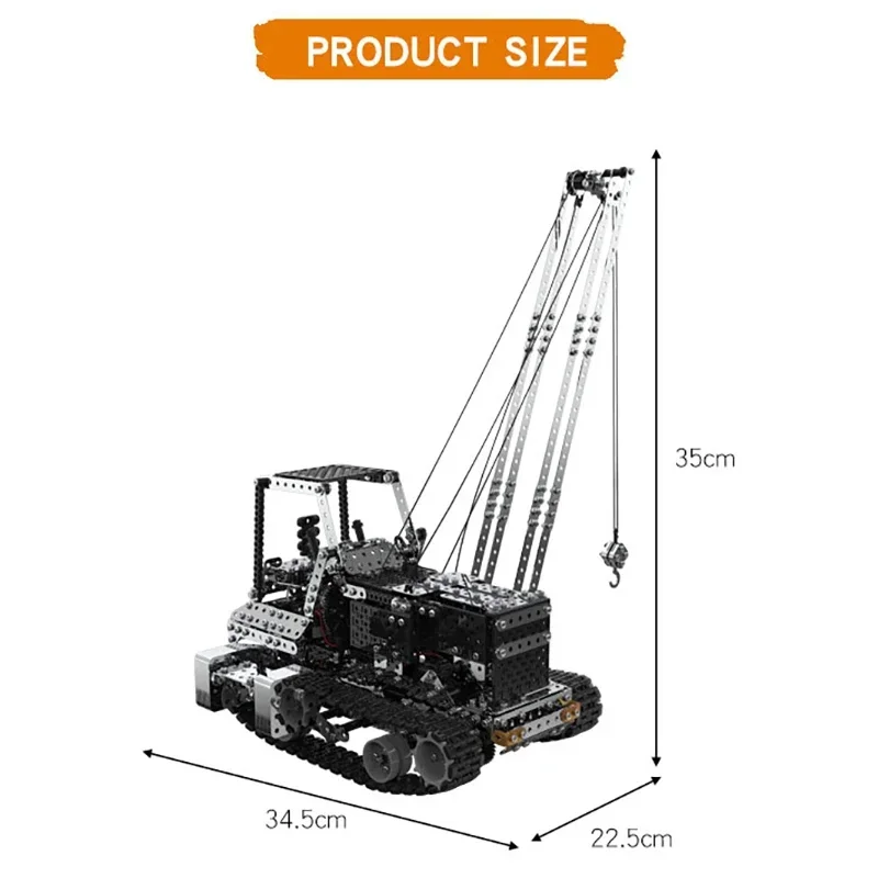 DIY Metall RC Kran Elektrische – Heavy Equipment Vehicles Bewertung und Preis