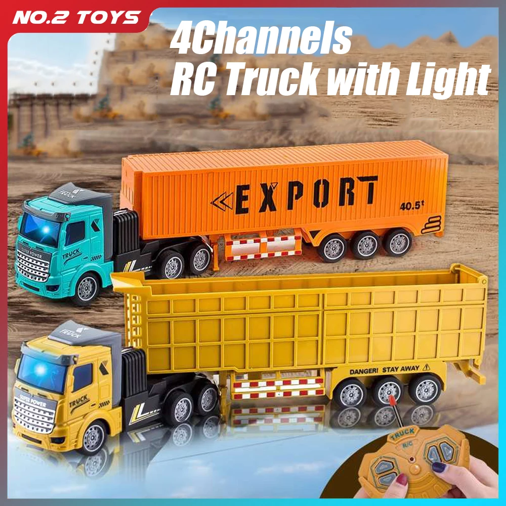 1/48 RC Container Truck Spielz – Heavy Equipment Vehicles Bewertung und Preis
