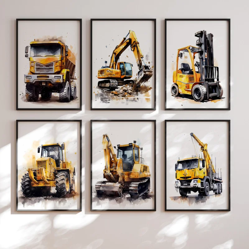 Baufahrzeug LKW Jungen Kinderz – Heavy Equipment Background Bewertung und Preis