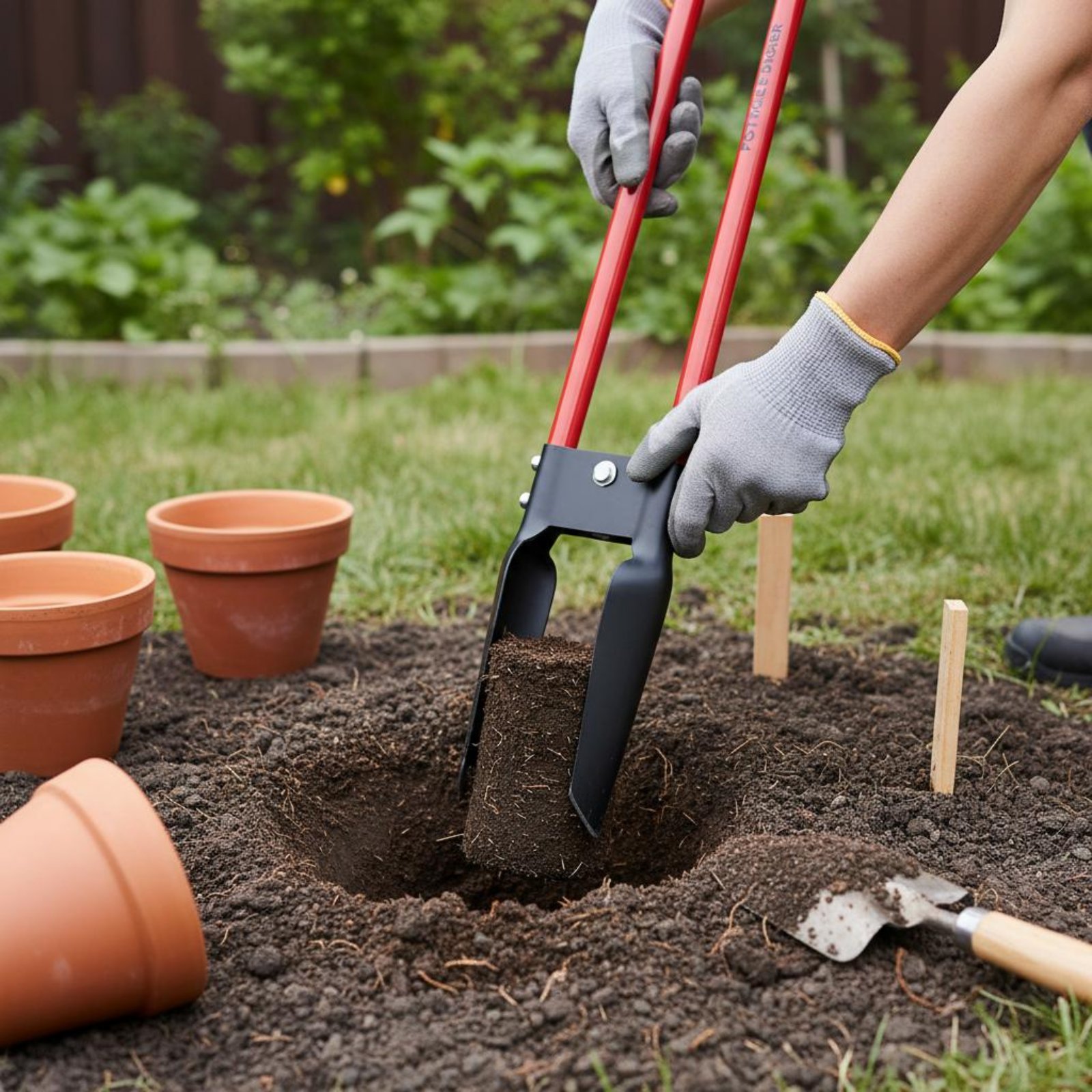 2-teiliger Pfostenlochbohrer,  – Post Hole Digger Bewertung und Preis
