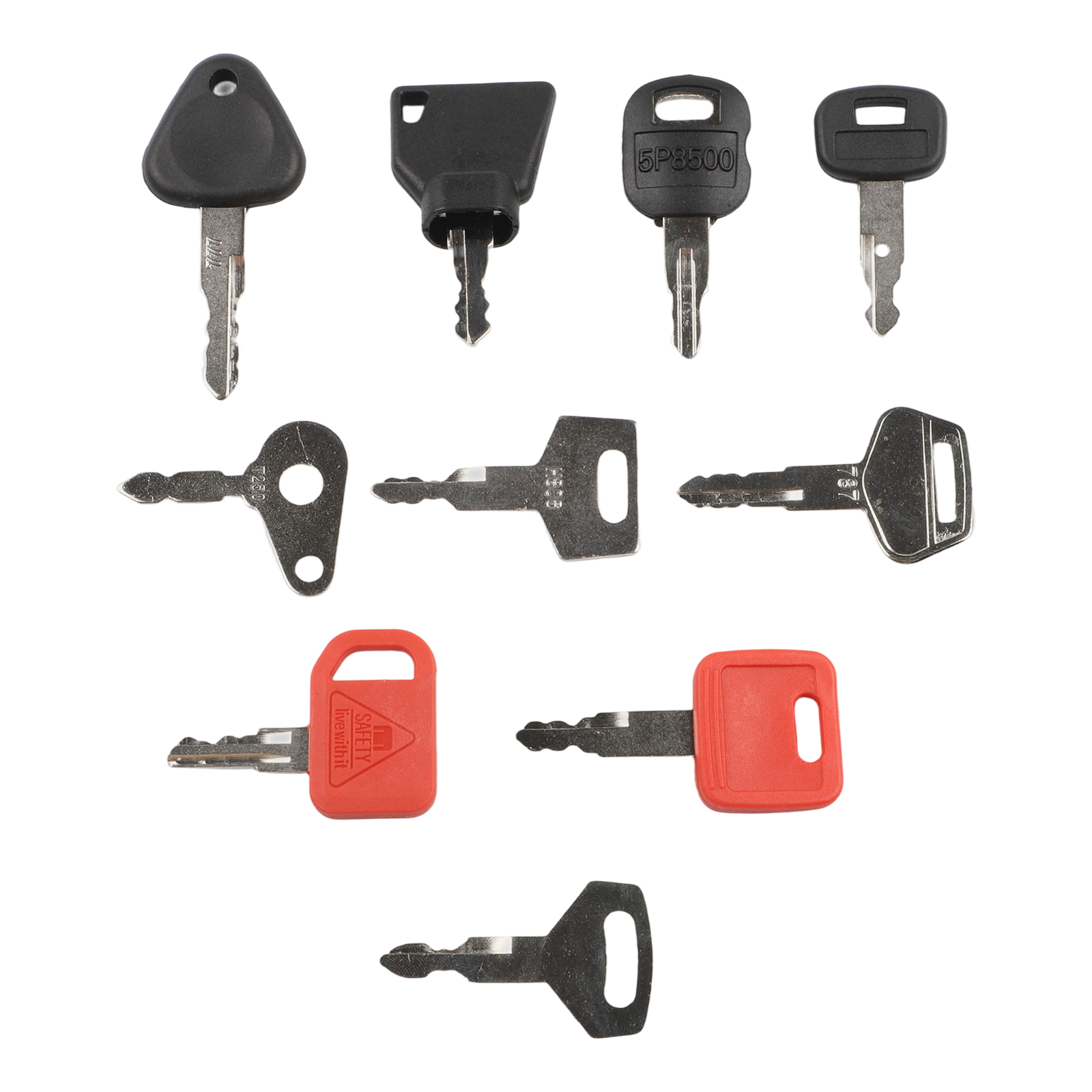10-teiliges Schlüssel-Hauptsch – Heavy Equipment Key Set Bewertung und Preis