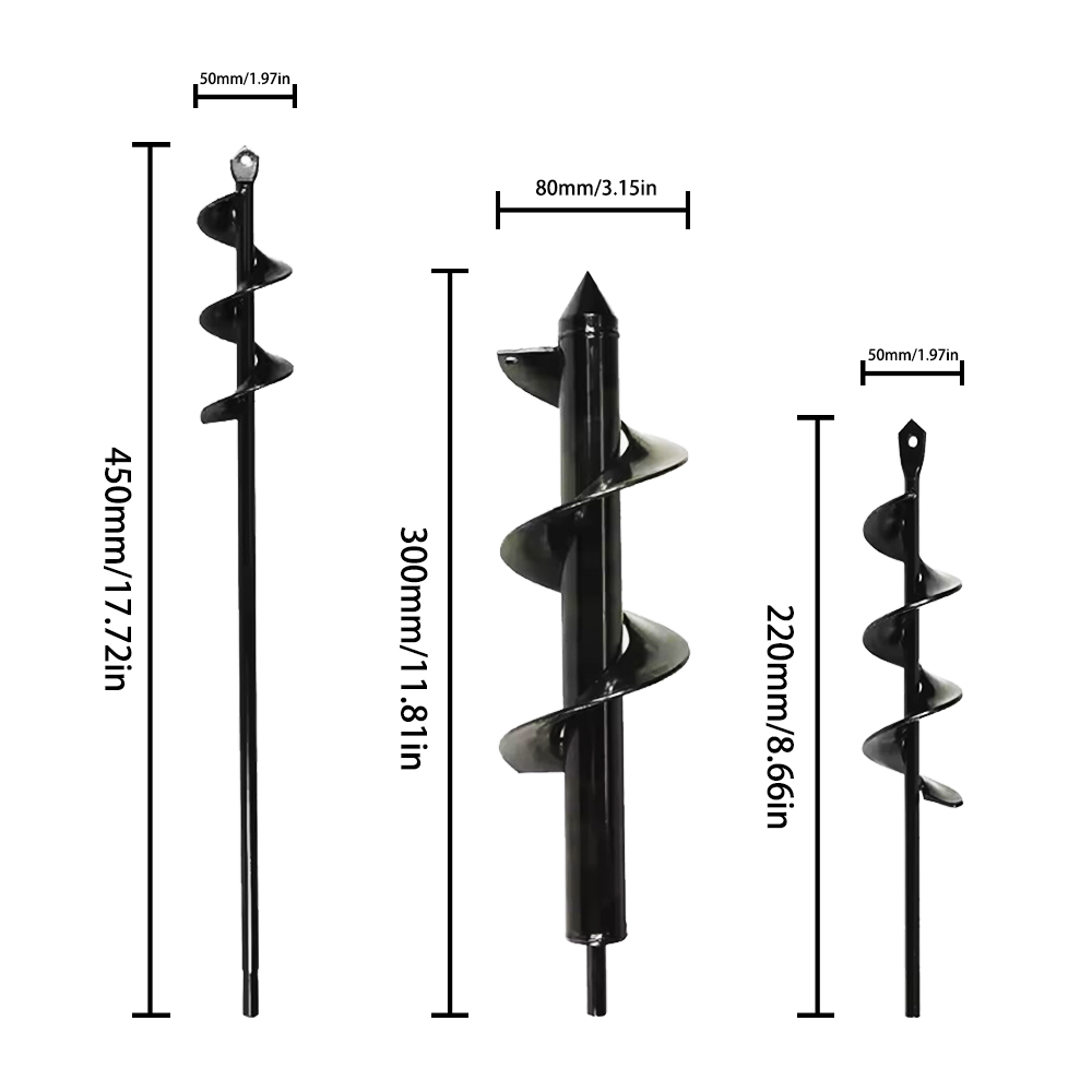Garten Schnecke Spirale Bohrer – Post Hole Digger Bewertung und Preis