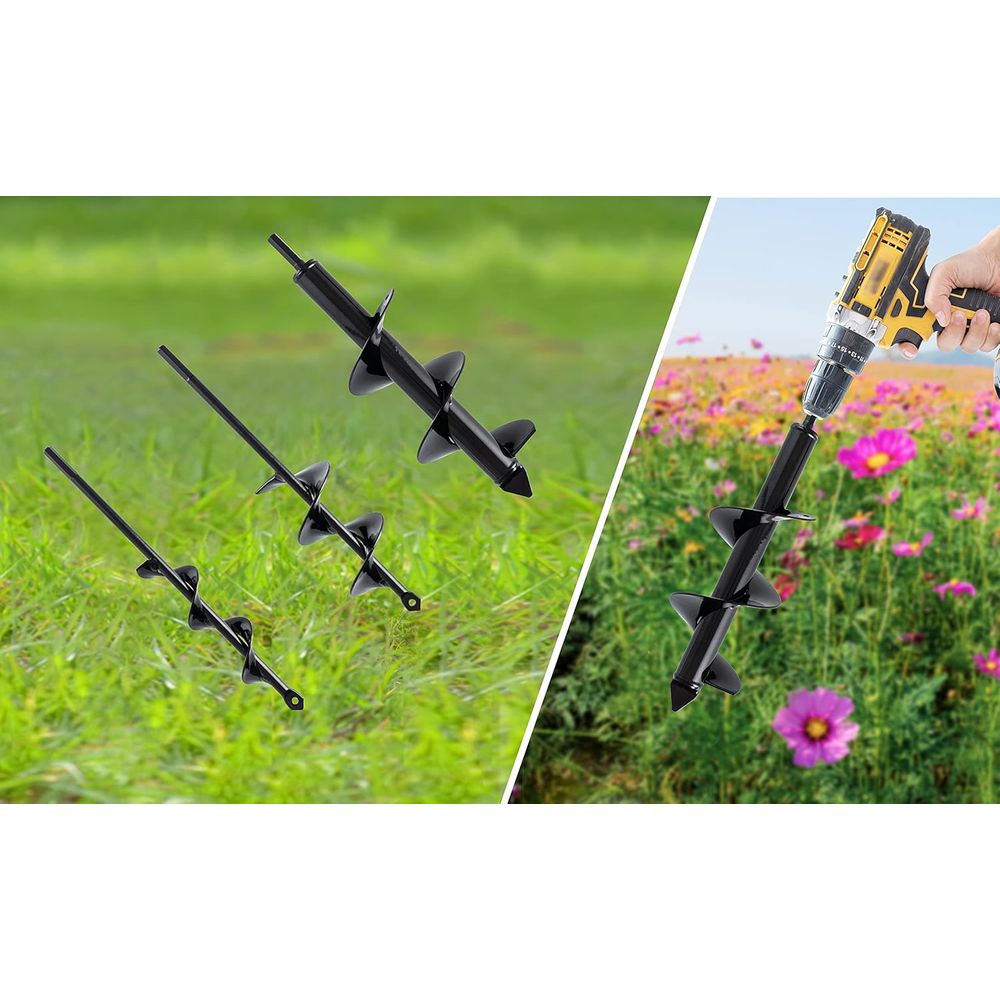 3er-Set solider Erdbohrer oder – Post Hole Digger Bewertung und Preis