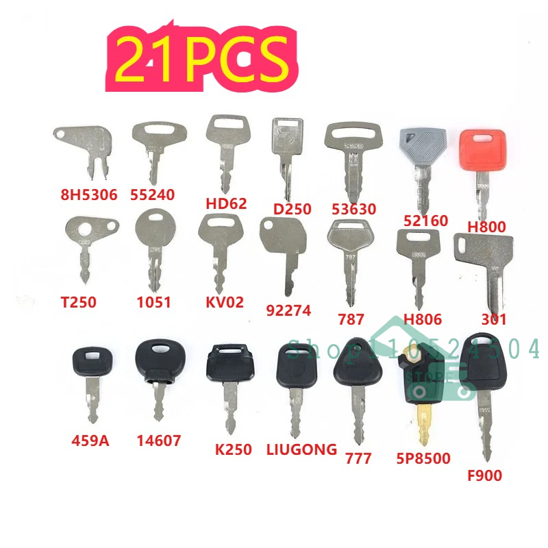 28/21/12-teiliges Hauptschlüss – Heavy Equipment Key Set Bewertung und Preis