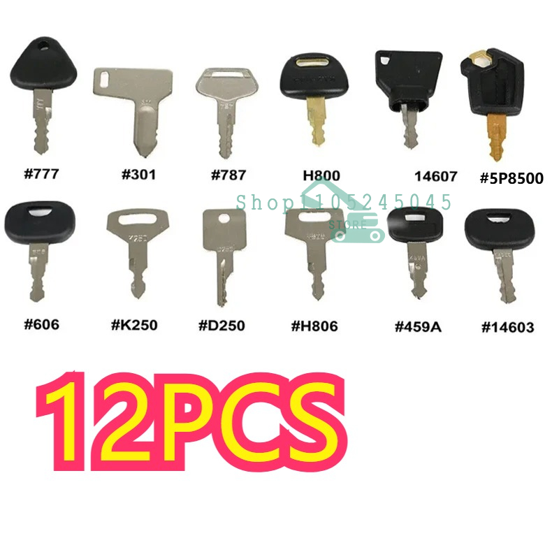 28/21/12-teiliges Hauptschlüss – Heavy Equipment Key Set Bewertung und Preis