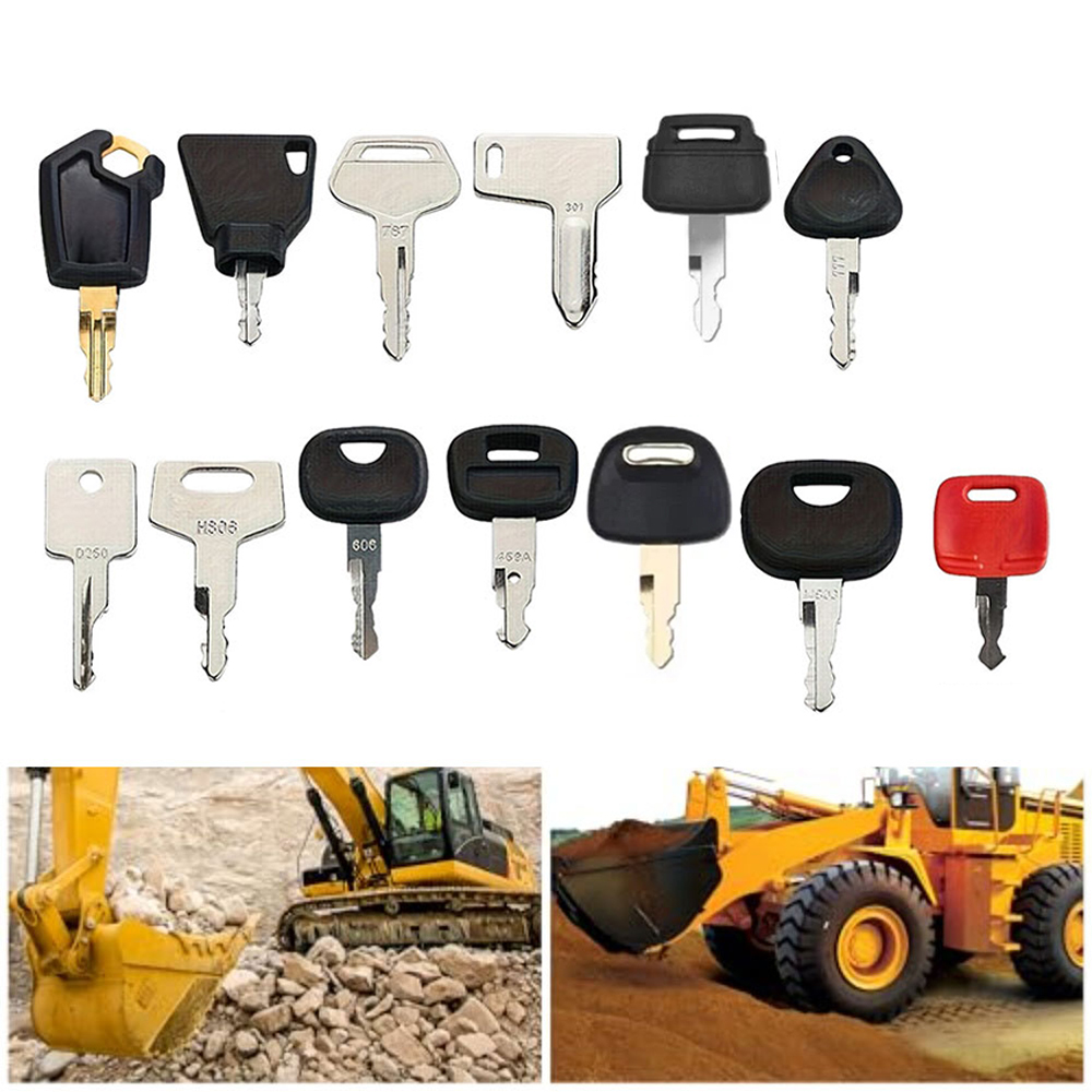 13-teiliges Baumaschinen-Zünds – Heavy Equipment Key Set Bewertung und Preis