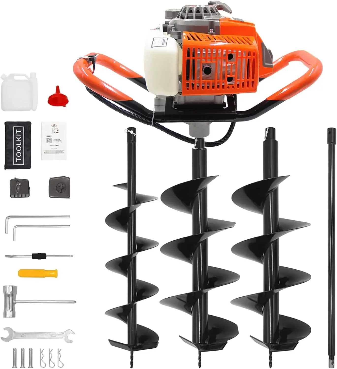 -72CC Schneckenpfosten-Lochgrä – Post Hole Digger Bewertung und Preis