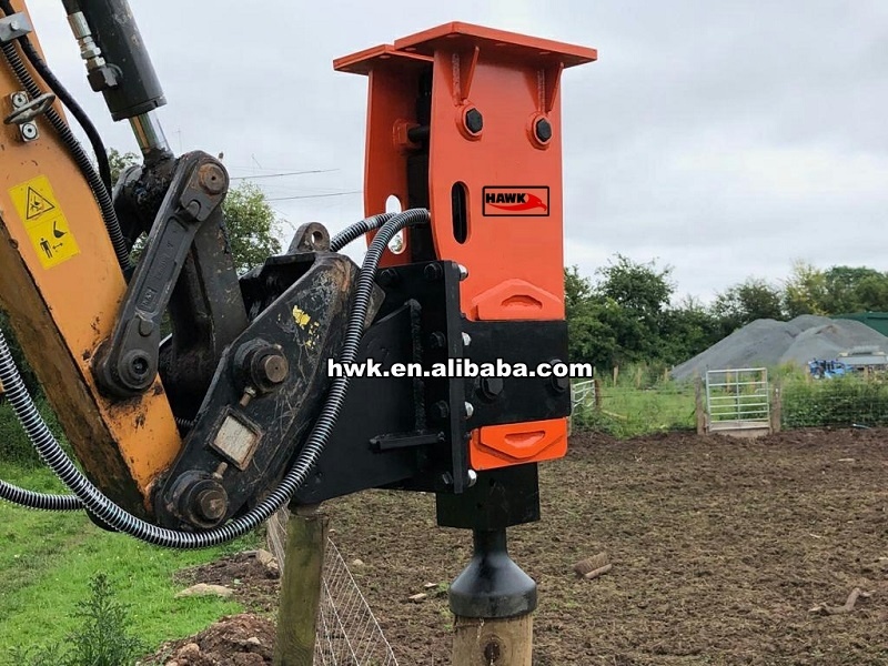 Hydraulischer Zaunpfahlrammer- – Mini Excavator Bewertung und Preis