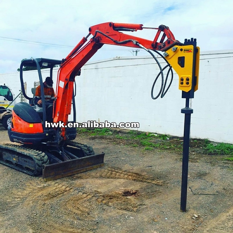 Hydraulischer Zaunpfahlrammer- – Mini Excavator Bewertung und Preis