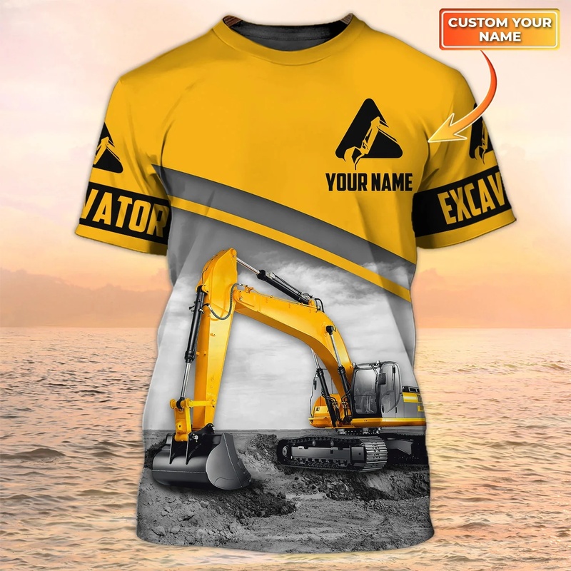 1 Stück personalisiertes T-Shi – Heavy Equipment Names Bewertung und Preis