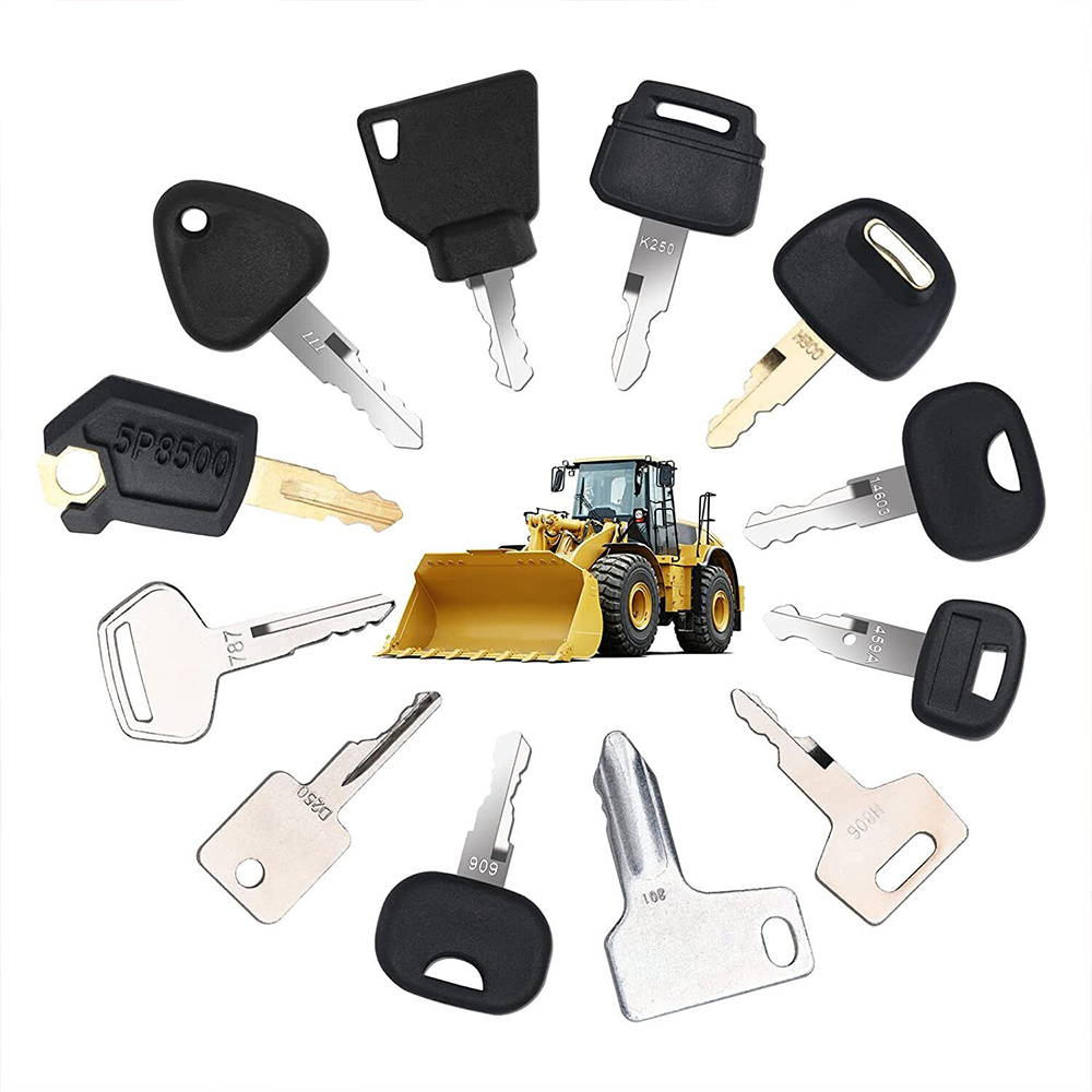 12Pcs Schwere Ausrüstung Bau Z – Heavy Equipment Key Set Bewertung und Preis