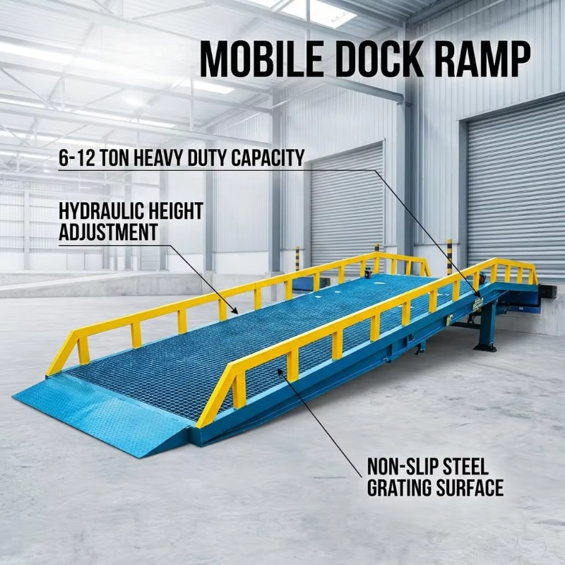 Mobile Laderampe Container-Doc – Heavy Equipment Logistics Bewertung und Preis