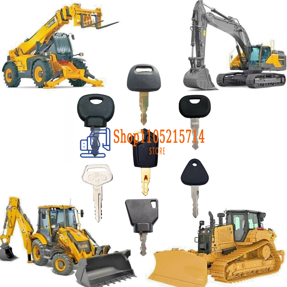 7-teiliges Konstruktions-Zünds – Heavy Equipment Key Set Bewertung und Preis